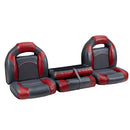 DeckMate Bass Boat Bench Seat Seat with Closed Wide Center Seat