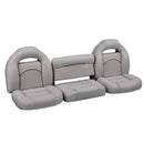 DeckMate Bass Boat Bench Seat Seat with Wide Center Seat