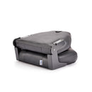 Deckmate High Back Folding Boat Seat Charcoal & Black Marine Grade Vinyl for sale