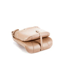 Deckmate Clam Shell Fishing Boat Seat Tan Marine Grade Vinyl Black Accents for sale