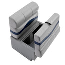 DeckMate Pontoon Bench top down open