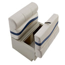 DeckMate Pontoon Bench top down open