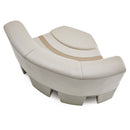 DeckMate Pontoon Boat Corner Bow Seat cushion top down