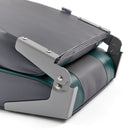 DeckMate Economy High Back Fishing Boat Seat Charcoal Green Marine Grade Vinyl for sale