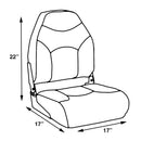 Economy High Back Boat Seats