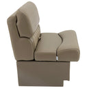 DeckMate Luxury Pontoon Bench profile closed