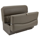 DeckMate Luxury Pontoon Bench Seat open