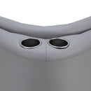 DeckMate Luxury Corner Seat cupholder