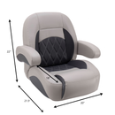 Luxury Low Back Helm Chair