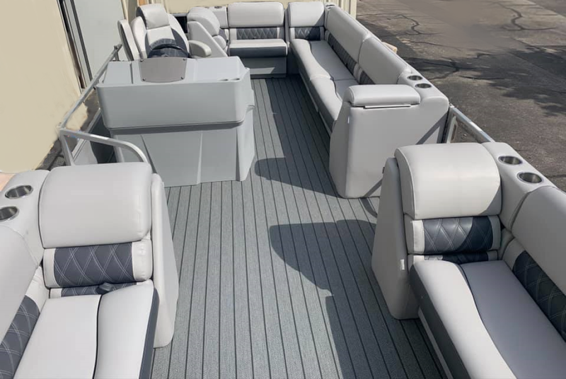 55" Luxury Pontoon Boat Seats