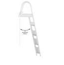 5 Step Pontoon Boat Ladders [Large Handrails and Steps]