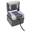 Hinge Mount Low Back Seat with Seat Box