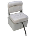 Hinge Mount Low Back Seat with Seat Box