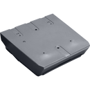 bottom view of bass boat center storage console