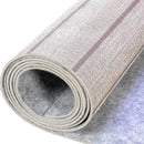 Teak Woven Vinyl Flooring Sample