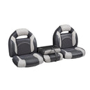DeckMate Bass Boat Bench Seat Set with Closed Center Seat