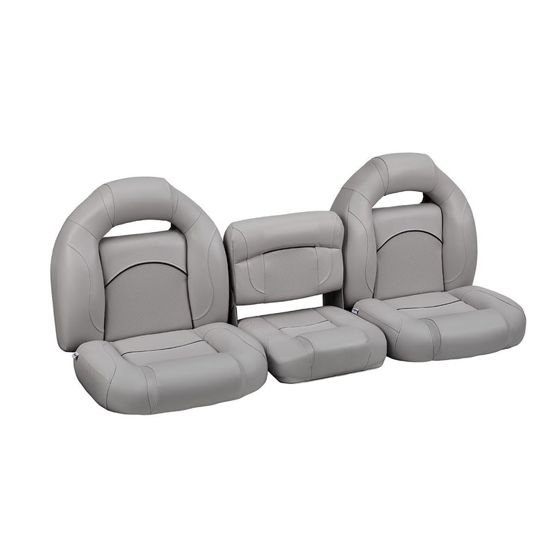 DeckMate Bass Boat Bench Seat Set with Center Seat
