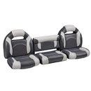 DeckMate Bass Boat Bench Seat Seat with Wide Center Seat