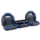 DeckMate Bass Boat Bench Seat Seat with Closed Wide Center Seat