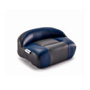 Lean Pro Pedestal Mount Casting Boat Bike Seat Charcoal Blue Marine Grade Vinyl for sale