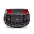 Lean Pro Pedestal Mount Casting Boat Bike Seat Gray Marine Grade Vinyl