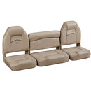 DeckMate Bass Boat Folding Bench Set with wide Jump Seat