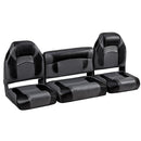 DeckMate Bass Boat Folding Bench Set with wide Jump Seat