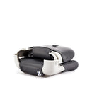 Deckmate Clam Shell Fishing Boat Seat Charcoal & Blue Marine Grade Vinyl for sale