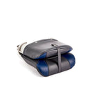 Deckmate Clam Shell Fishing Boat Seat Charcoal & Blue Marine Grade Vinyl for sale