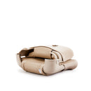 Deckmate Clam Shell Fishing Boat Seat Tan Marine Grade Vinyl Black Accents for sale