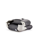 Deckmate Clam Shell Fishing Boat Seat Charcoal & Black Marine Grade Vinyl for sale