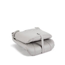 Deckmate Clam Shell Fishing Boat Seat Gray Marine Grade Vinyl Black Accent for sale