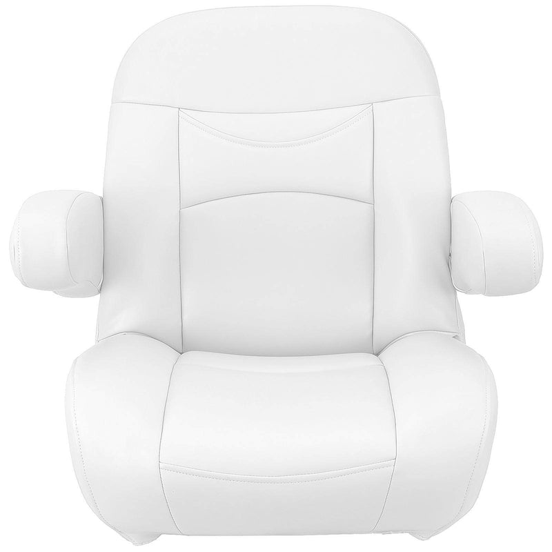 Low Back Helm Chair Boat Seat Marine Grade Vinyl For Sale