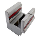 DeckMate Classic Pontoon Boat Bench top down open