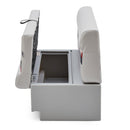 DeckMate Classic Pontoon Bench Boat Seat side open