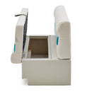 DeckMate Classic Pontoon Bench Boat Seat side open