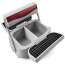 DeckMate Classic Pontoon Boat Flip Flop Seat opened