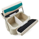 DeckMate Classic Pontoon Boat Flip Flop Seat opened