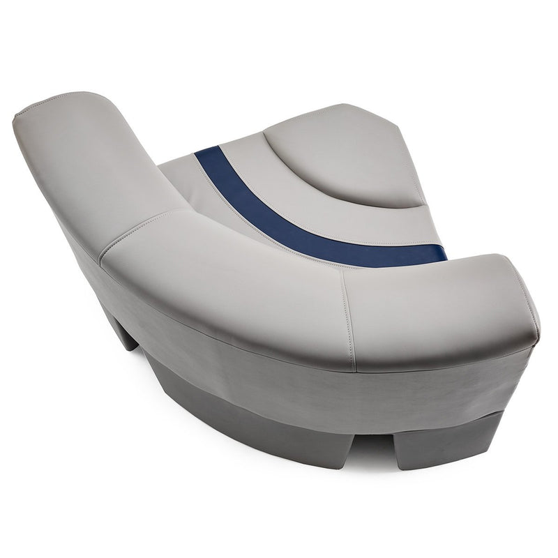 DeckMate Pontoon Bow Seat cushion top down