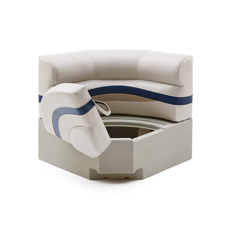 DeckMate Pontoon Bow Seat open