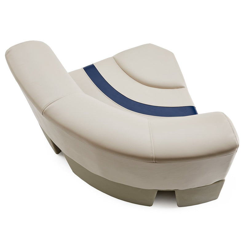 DeckMate Pontoon Bow Seat cushion top down