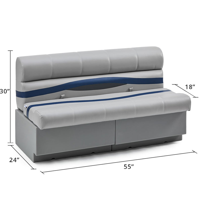 DeckMate Pontoon Bench Seat dimensions