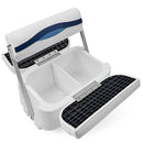 DeckMate Pontoon Flip Flop Seat storage