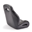 Deckmate High Back Sport Racing Style Bucket Seat Charcoal & Black Marine Grade Vinyl for sale