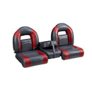 DeckMate Nitro Bass Boat Bench Set with closed jump seat