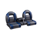 DeckMate Nitro Bass Boat Bench Set with closed jump seat