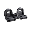 DeckMate Nitro Bass Boat Bench Set with closed jump seat