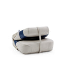 DeckMate Pontoon Boat Fishing Seat closed