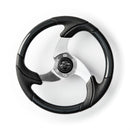 Deckmate Pontoon Boat Carbon Fiber Helm Wheel