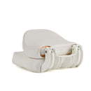 DeckMate Economy Center Hinge Cushion Fishing Boat Seat White Marine Grade Vinyl for sale